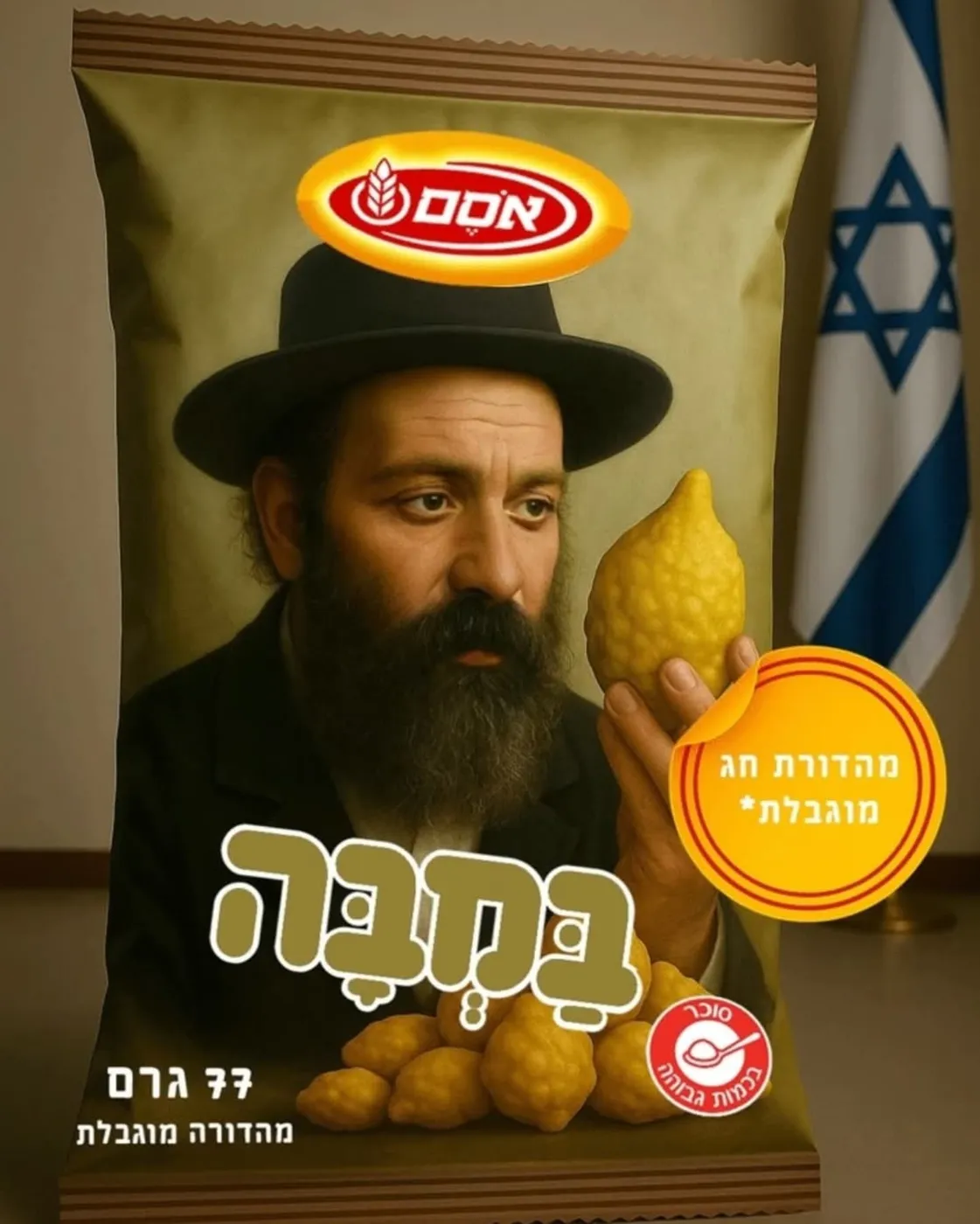 אריזת במבה עצמאות 77 — דמות שמינית