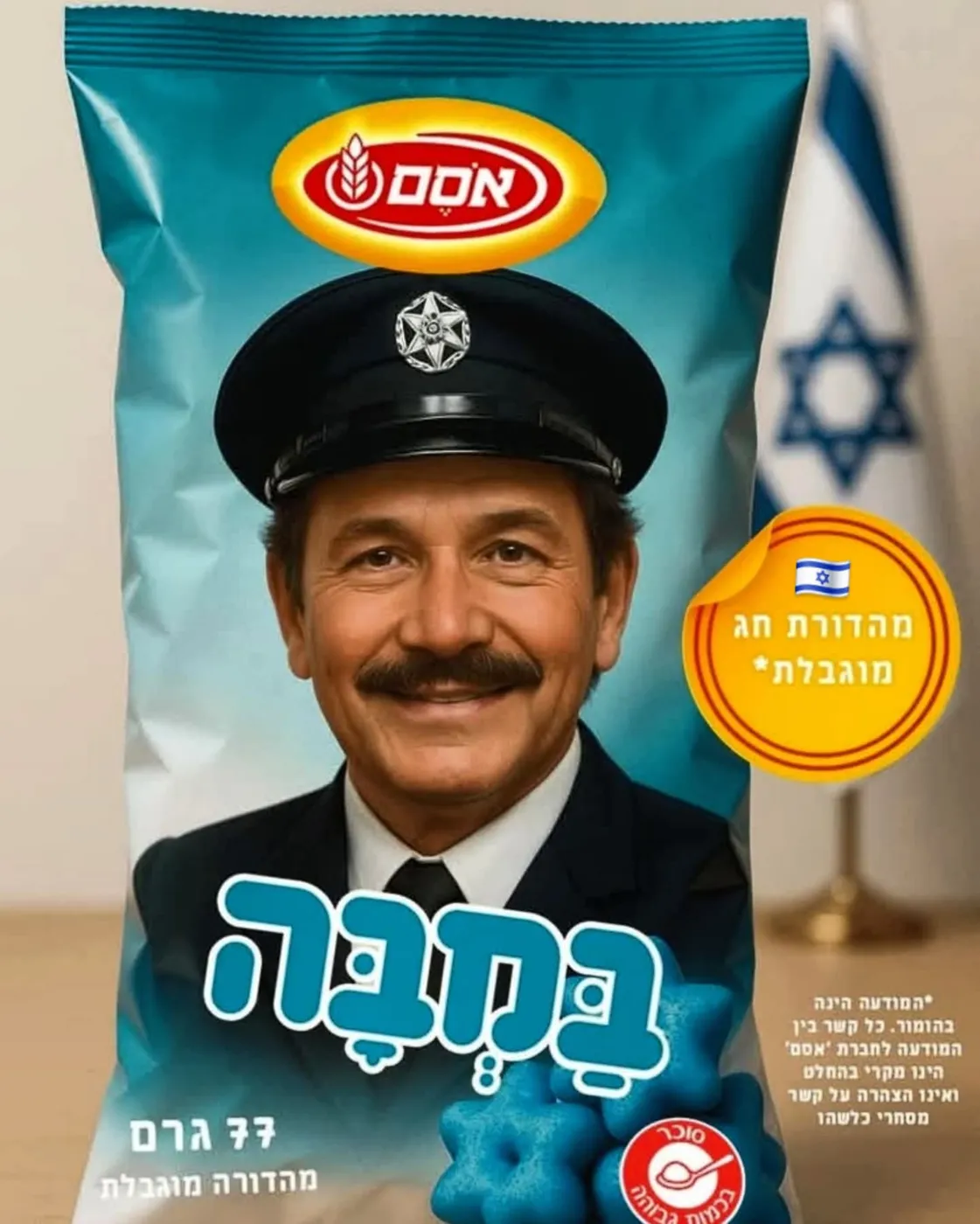 אריזת במבה עצמאות 77 — דמות עשירית